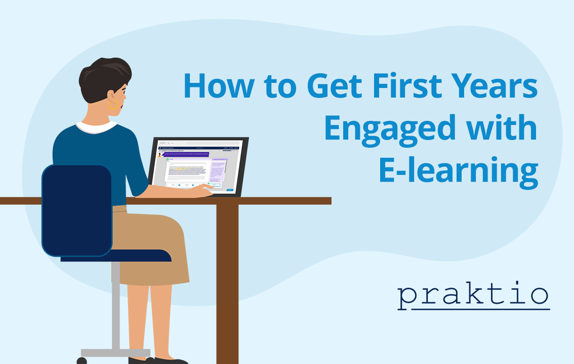 How to Get First Years Engaged with E‑learning